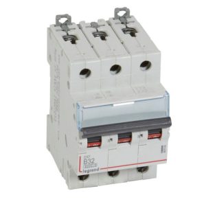 Interruptor DX³ 6000/10 kA 3P 400 V 63A CURVA B 407567 Legrand