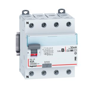 Diferencial DX³ ID 4P 400 V 63 A tipo B 30 mA Legrand 411967
